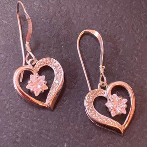 925 Sterling Silver CZ Earrings